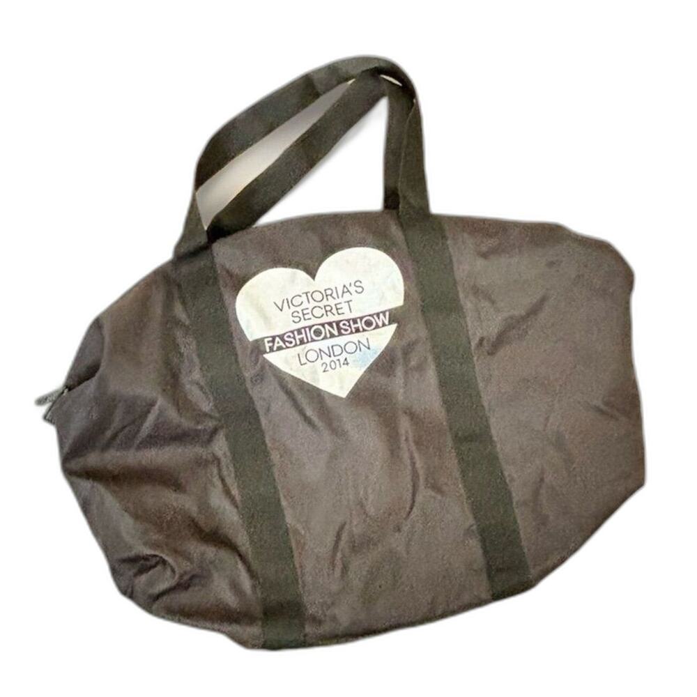 2014 black and Silver Victoria Secret duffle bag